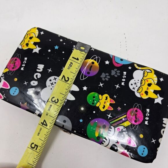 LOUNGEFLY Clutch Wallet Space Kitty Kittens Outterspace - Picture 10 of 10